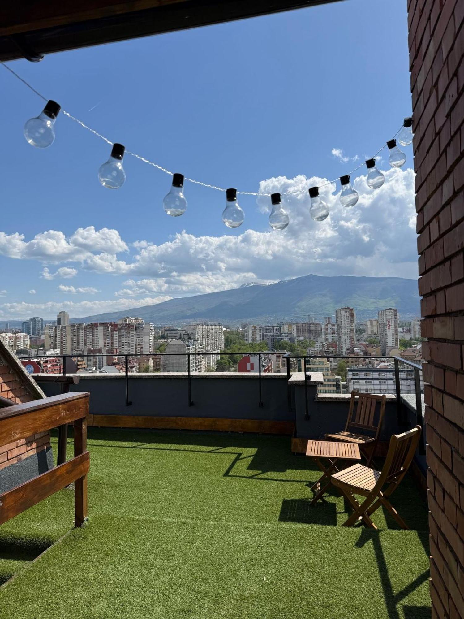 Rooftop City Loft Sofia Exterior foto